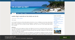 Desktop Screenshot of erikgeert.reislogger.nl