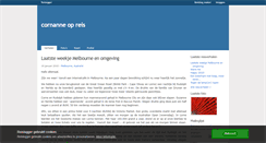 Desktop Screenshot of cornanne.reislogger.nl